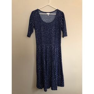 LulaRoe Navy Dress
